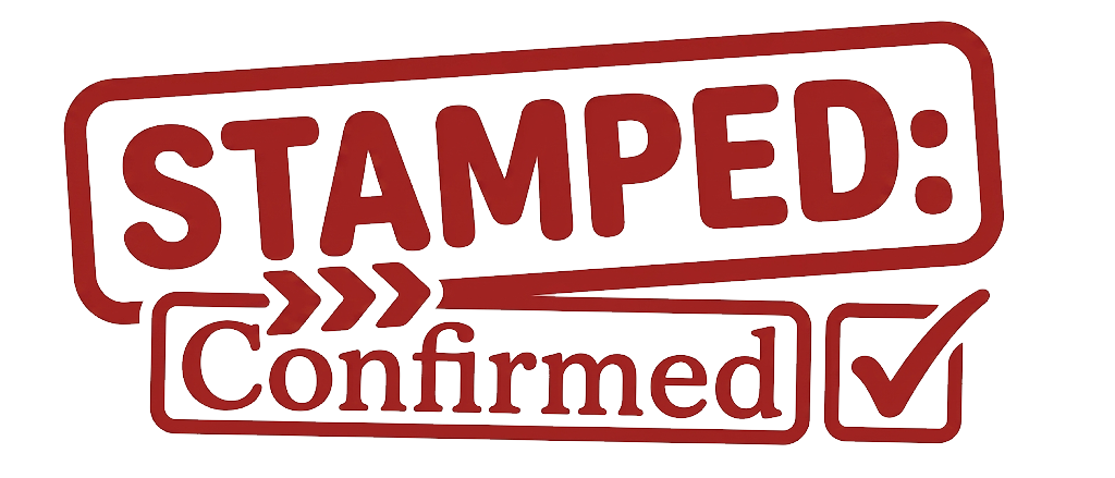STAMPED:Confirmed Logo